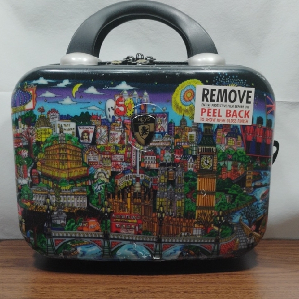 Heys Fazzino Vibrant London Cityscape Hard Cosmetic Case